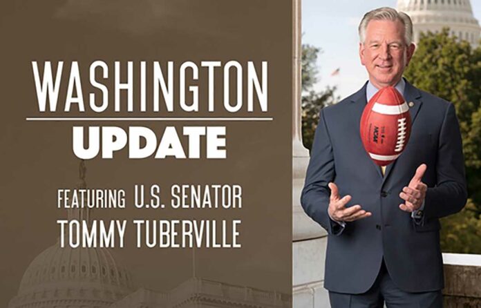 Tommy Tuberville speaks at Washington Update