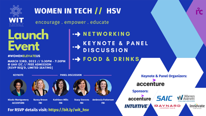 Women in Tech graphic