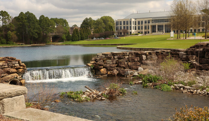 spring campus photos