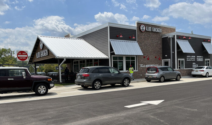 slim chickens drivethrough