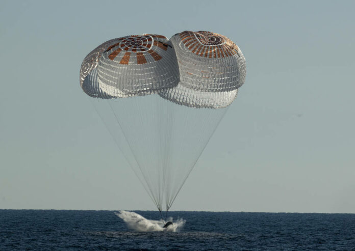NASA’s SpaceX Crew-4 Splashdown