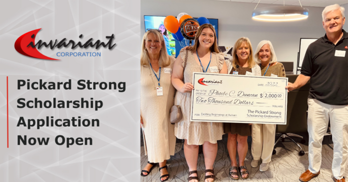 Invariant Pickard scholarship Phoebe Duncan