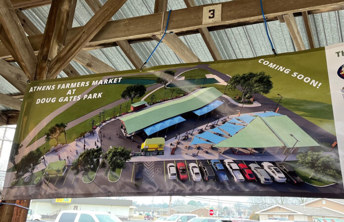 Rendering of the new Athens Farmers