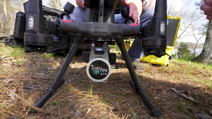 McGehee Engineering uses TrueView technology from GeoCue to survey a steep cliff for a Coal Conveyor