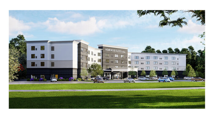 Homewood Suites rendering