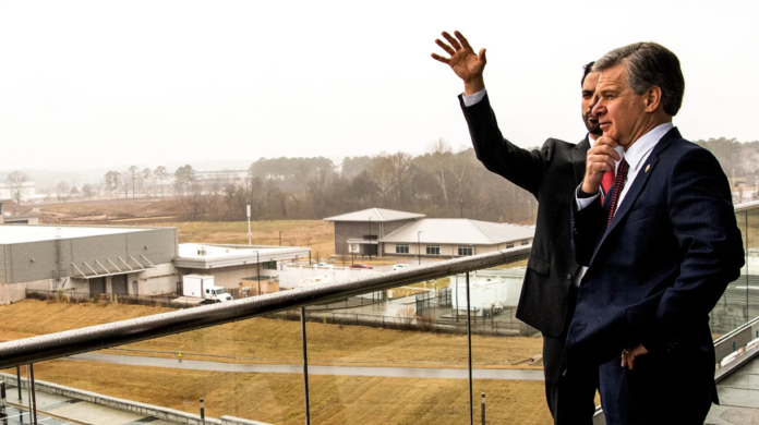 FBI Director Christopher Wray Huntsville Redstone Arsenal