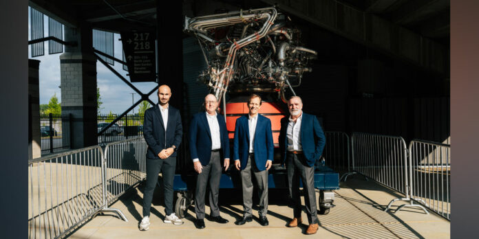 J-2X-NASA-Rocket-Engine-Wicks-Family-Field-Joe-Davis-Stadium-2