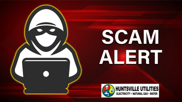 Utilities Scam alert logo