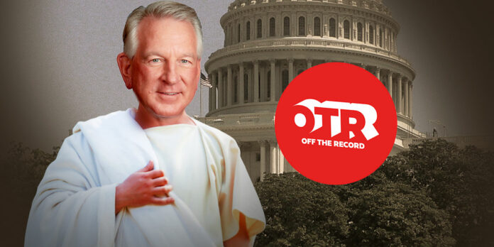 Senator-Tommy-Tuberville-Toga-Roman-Caesar-OTR-Off-the-Record